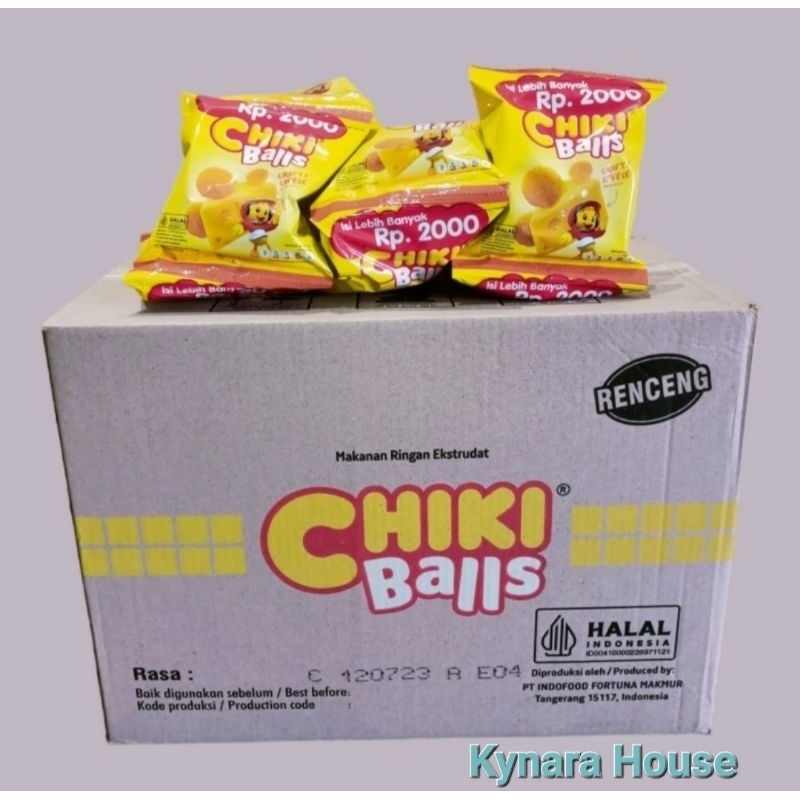 

Chiki Snack Balls 60x16gr (1 Dus isi 6 Renceng)