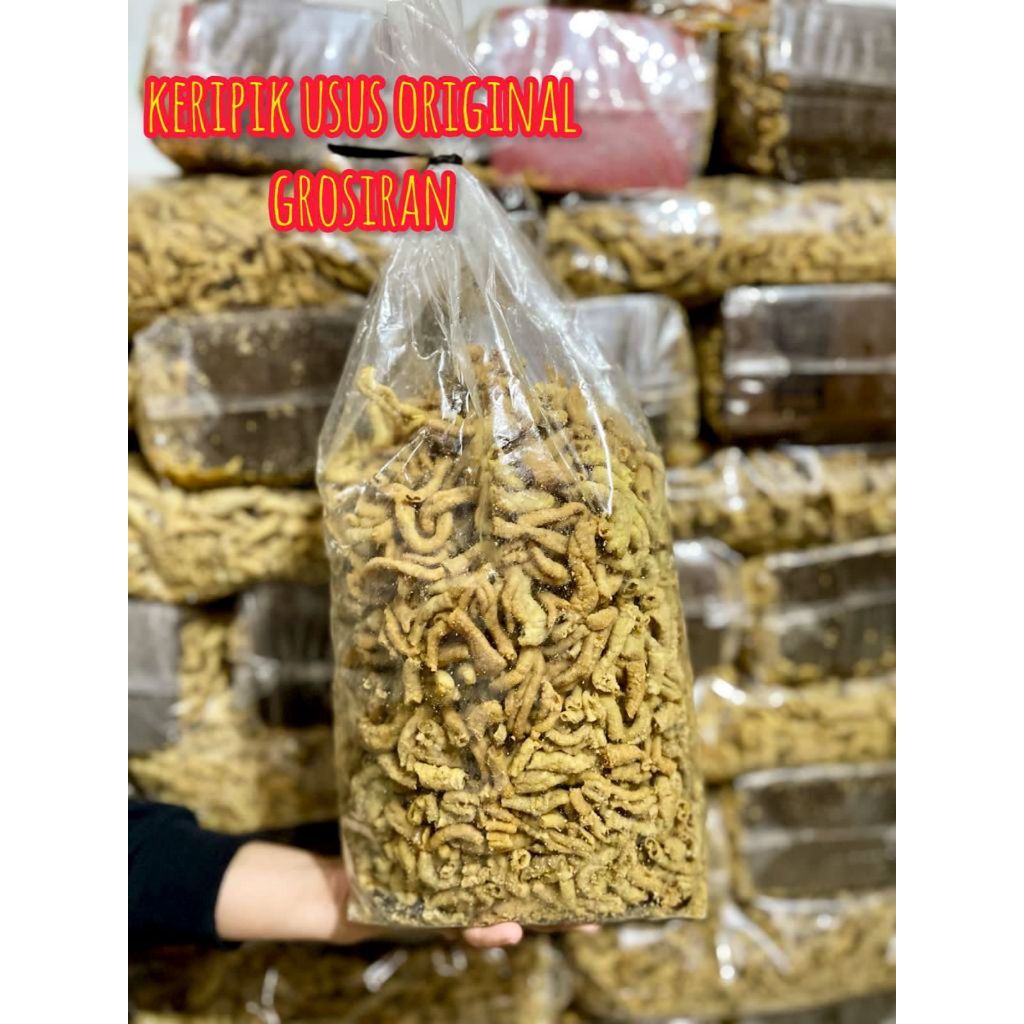 

Keripik Usus Original Premium Berkah Jaya 1ball