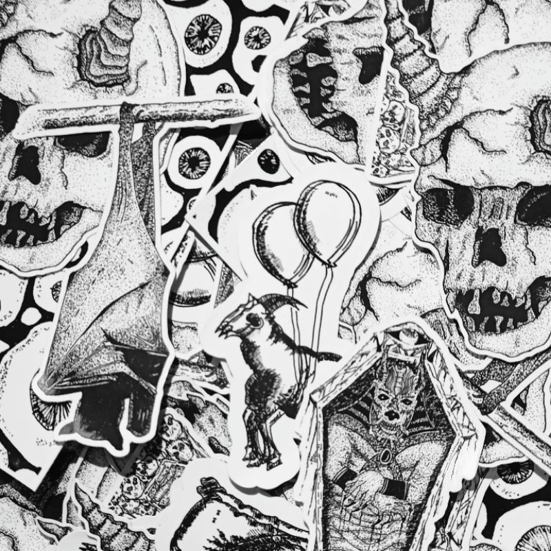 

sticker pack artwork stiker aesthetic laptop - alwf.studio