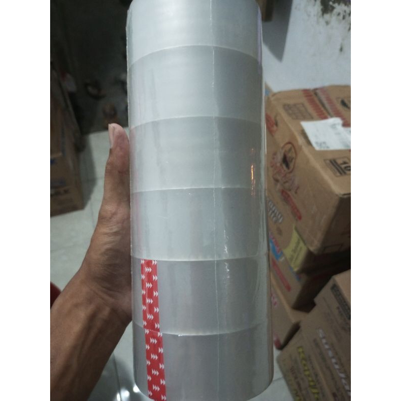 

Lakban Solasi Bening PWI 90yard x 45mm 1 Slop Isi 6 Roll