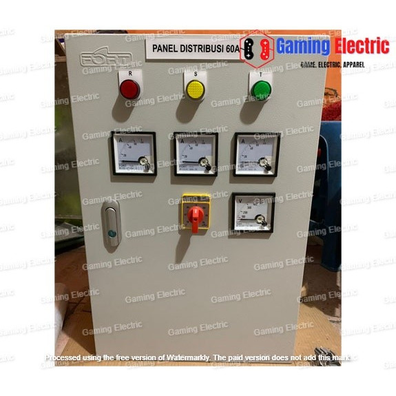 Panel Distribusi Pembagi 3 Phase 50A Custom 4