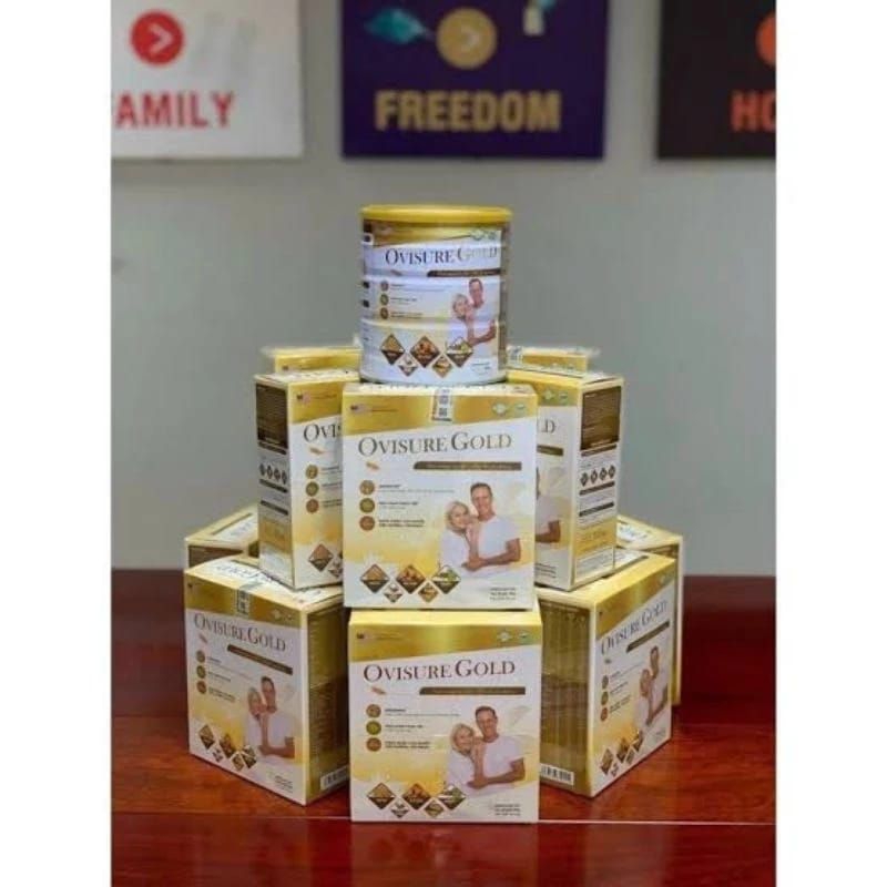 

PAKET 3 BOX OVISURE GOLD MILK SUSU OBAT TULANG DAN SENDI YG SEHAT 100% DIMFOR USA