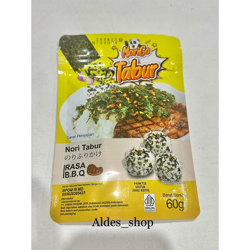 

Java superfood NoriGo Nori tabur rasa bbq halal