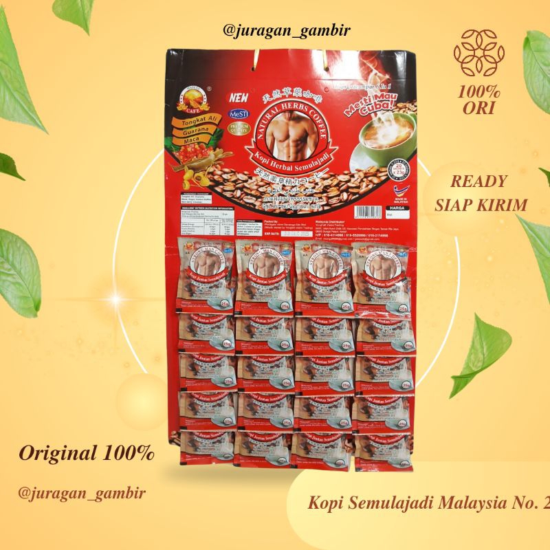 

Kopi Strong AA Malaysia No 2 Isi 20 Bks