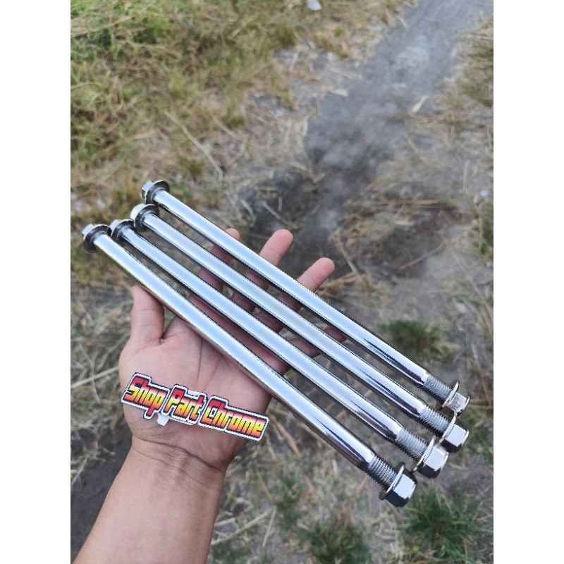 AS roda belakang megapro ORI chrome