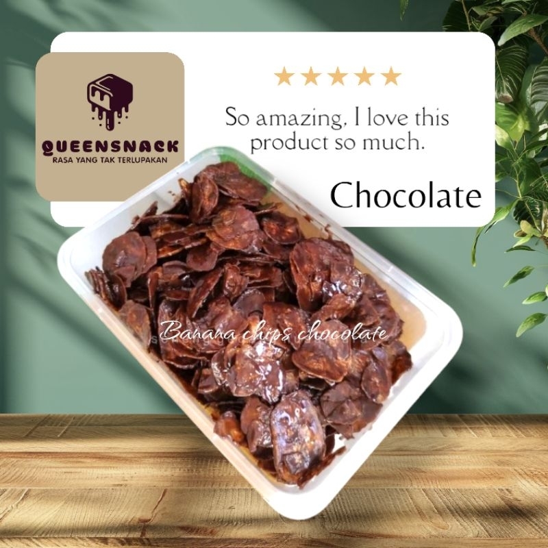 

Keripik Pisang Lumer Rasa Coklat