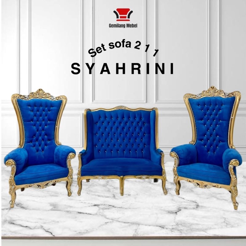 Set Sofa 211 Syahrini | Sofa Mewah | Sofa Tamu