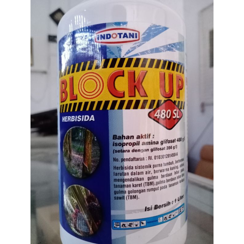 Herbisida BLOCK UP 1lt pembasmi hama