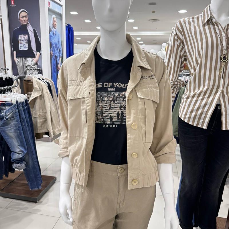 LOGO JEANS - NEW Jaket Outer Wanita (S-L)