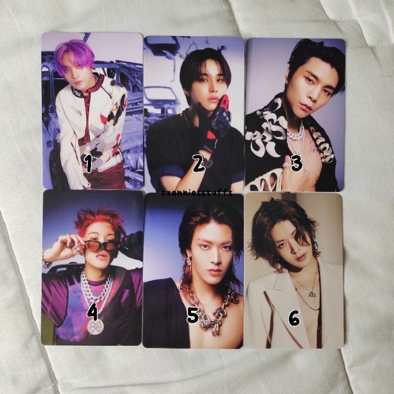 [ready stock] photocard official smart album 2 baddies nemo smc ver jungwoo johnny mark yuta