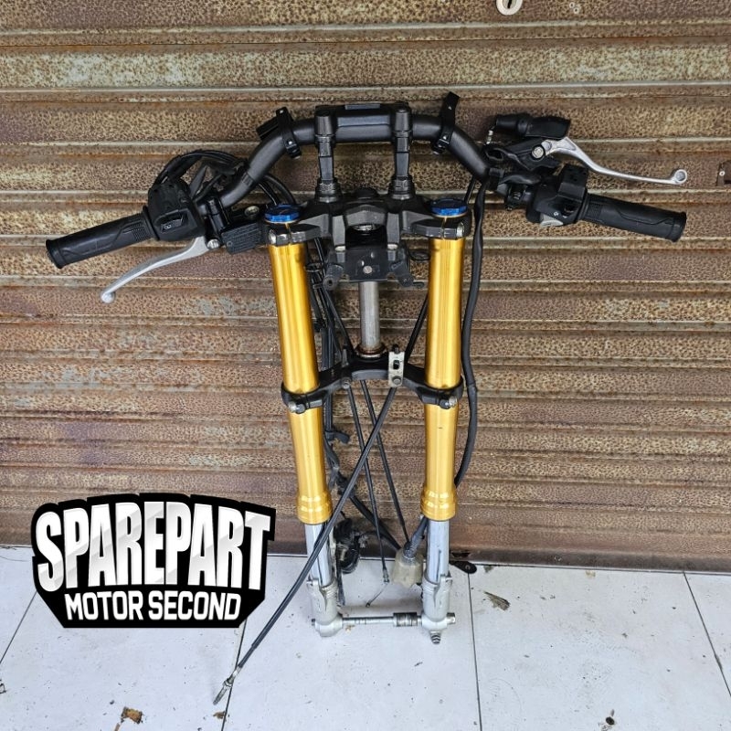 Shockbreaker shock breaker depan skok shock usd up side down fullset new cb 150 r cb 150r led v4 ver