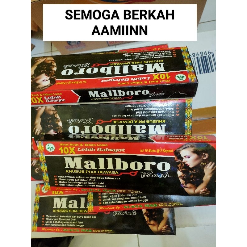 PAKET 10BOX OBAT HERBAL KUAT MALLBORO ORIGINAL