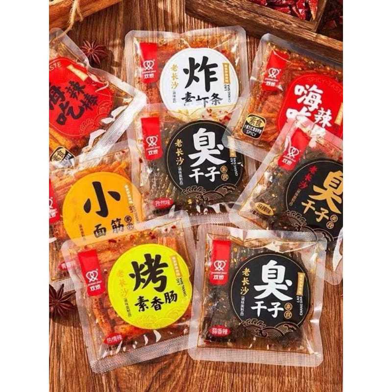 

SHUANG JIAO Mini Latiao Halal Spicy Snack 40g