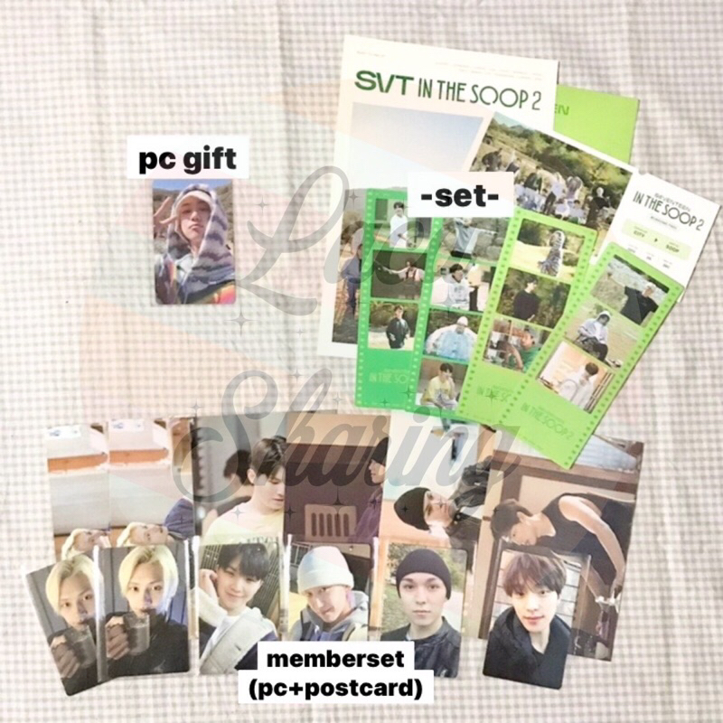 [READY] SEVENTEEN IN THE SOOP 2 (Making Photobook) JUN WOOZI THE8 VERNON