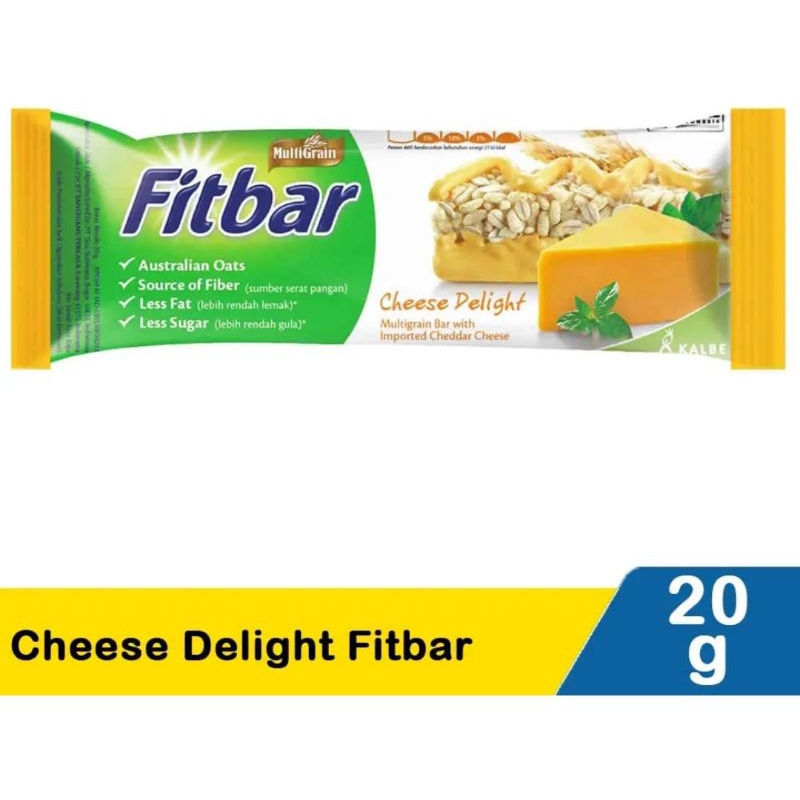 

Fitbar Multigrain Cheese Delight 20 gr