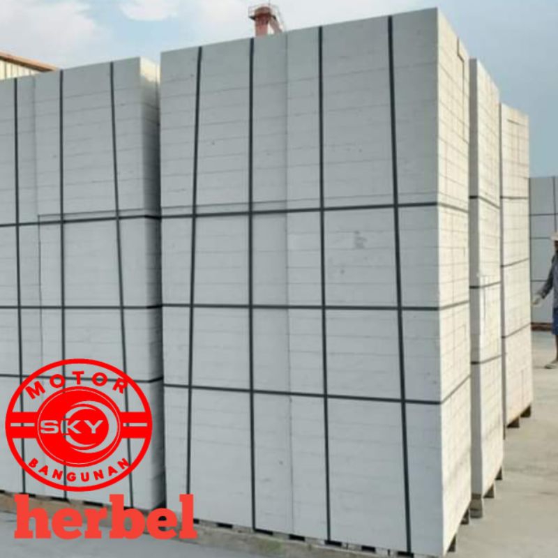 bata ringan / herbel herbel 10 cm, herbel 7 cm ( herbel 12,6 m3) herbel,,1do