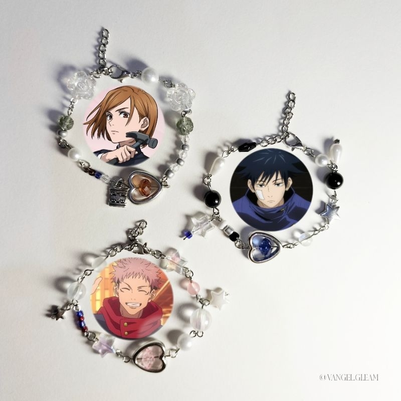 Jujutsu Kaisen Bracelet Beads Gelang Manik