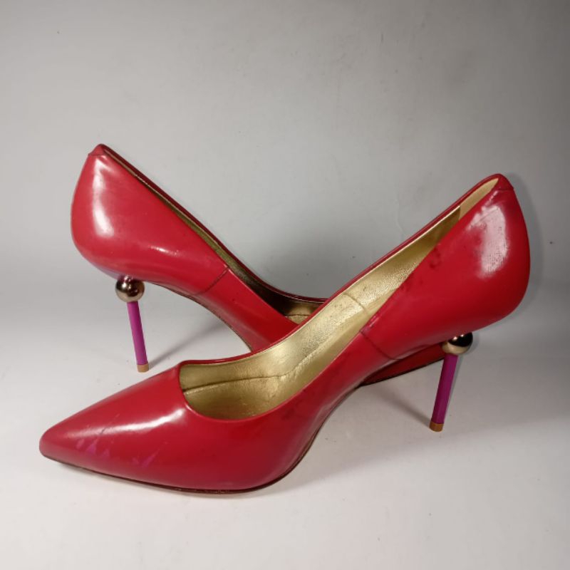 Roger Vivier original Italian leather heels 35 size woman shoes