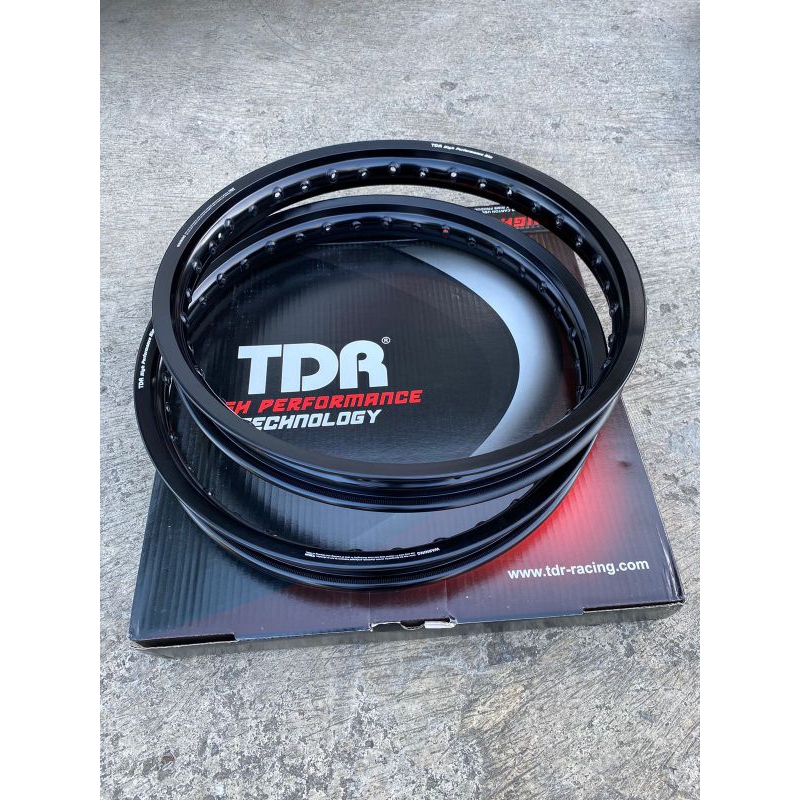 Velg TDR hitam 160 rata depan belakang ring 17 velg TDR ORI
