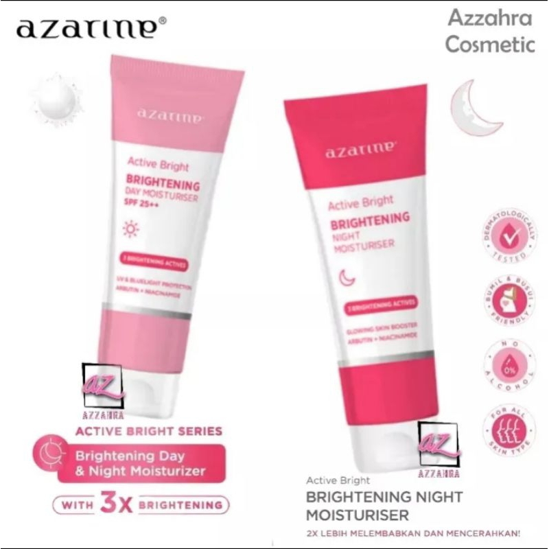 AZARINE Active bright brightening NIGHT & DAY CREAM