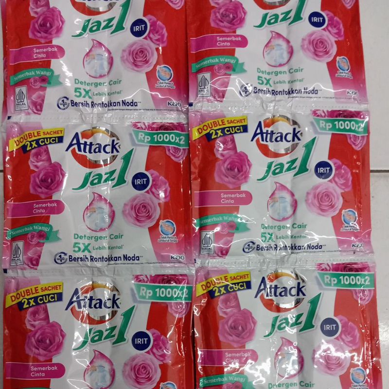 Attack Jaz1 Detergen Cair Sachet