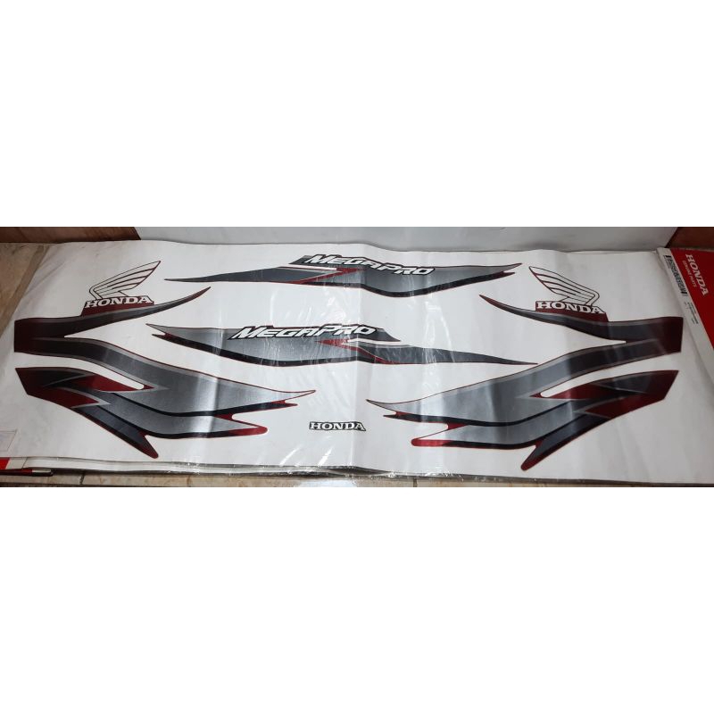 871X0 KEH 630ZB STRIPING BODY MEGAPRO PRIMUS MERAH ORIGINAL AHM