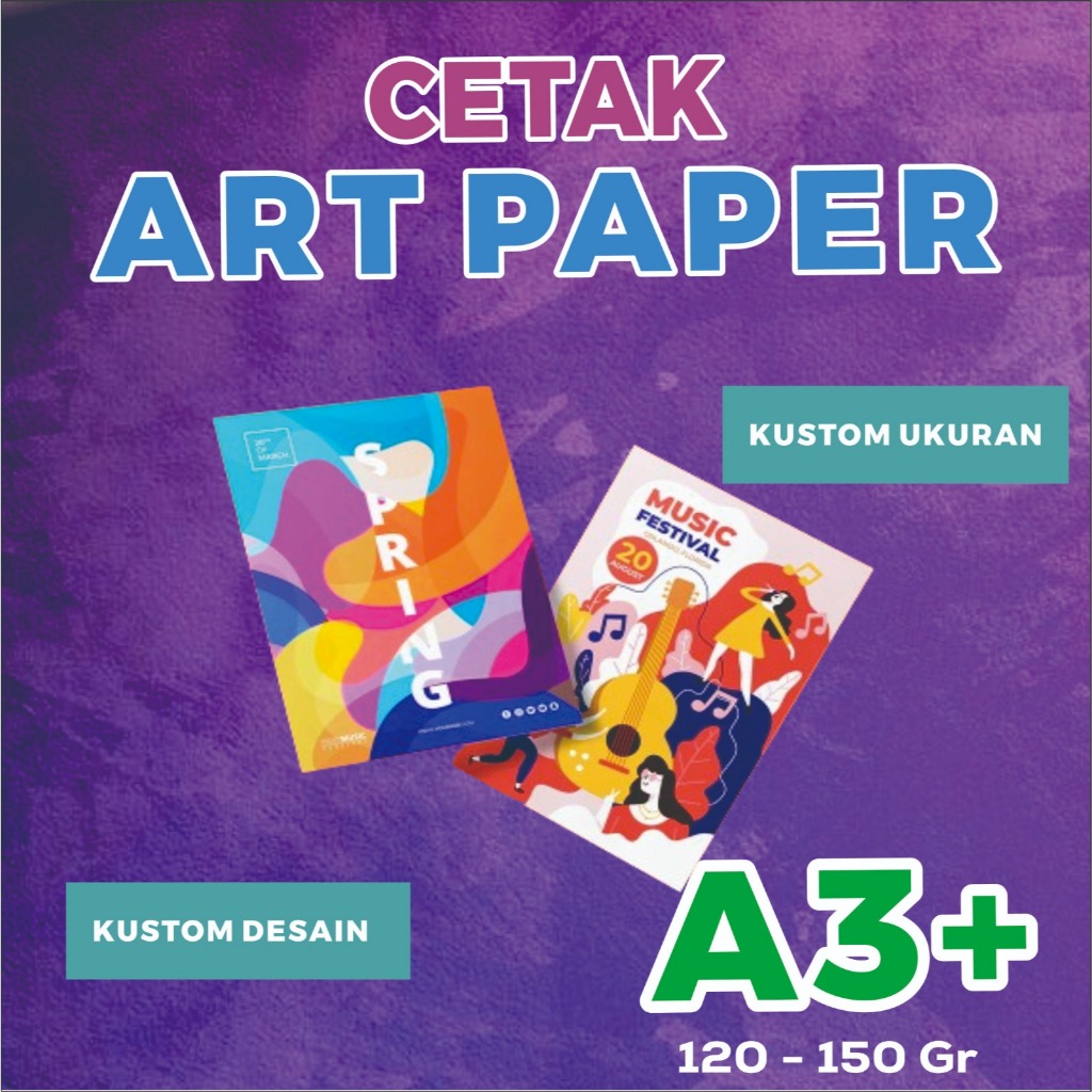 

CETAK BAHAN ART PAPER