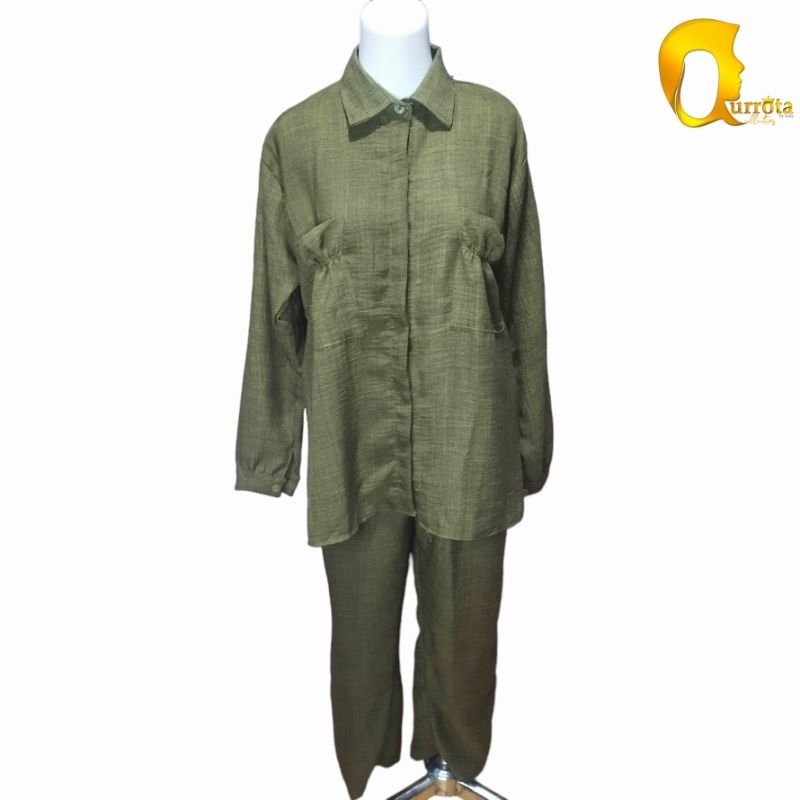 SETELAN CELANA POLOS // SETELAN CELANA CRINKLE // SETCEL POLOS // SETCEL CRINKLE