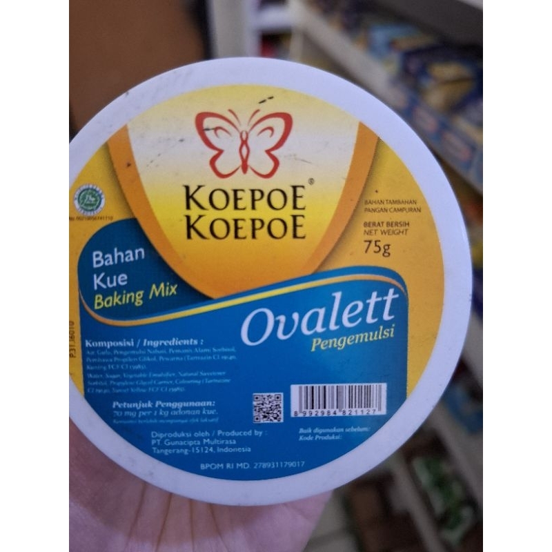 

OVALETT PENGEMULSI KOEPOE KOEPOE 75GR