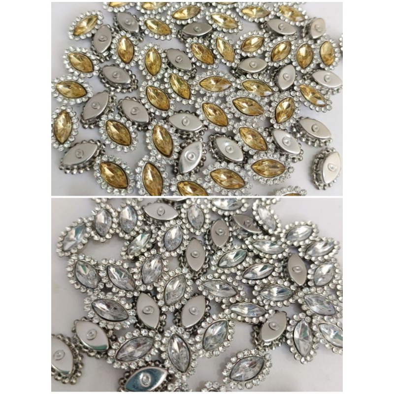 PAYET CANGKANG BUNGA MATA AKRILIK - ECER