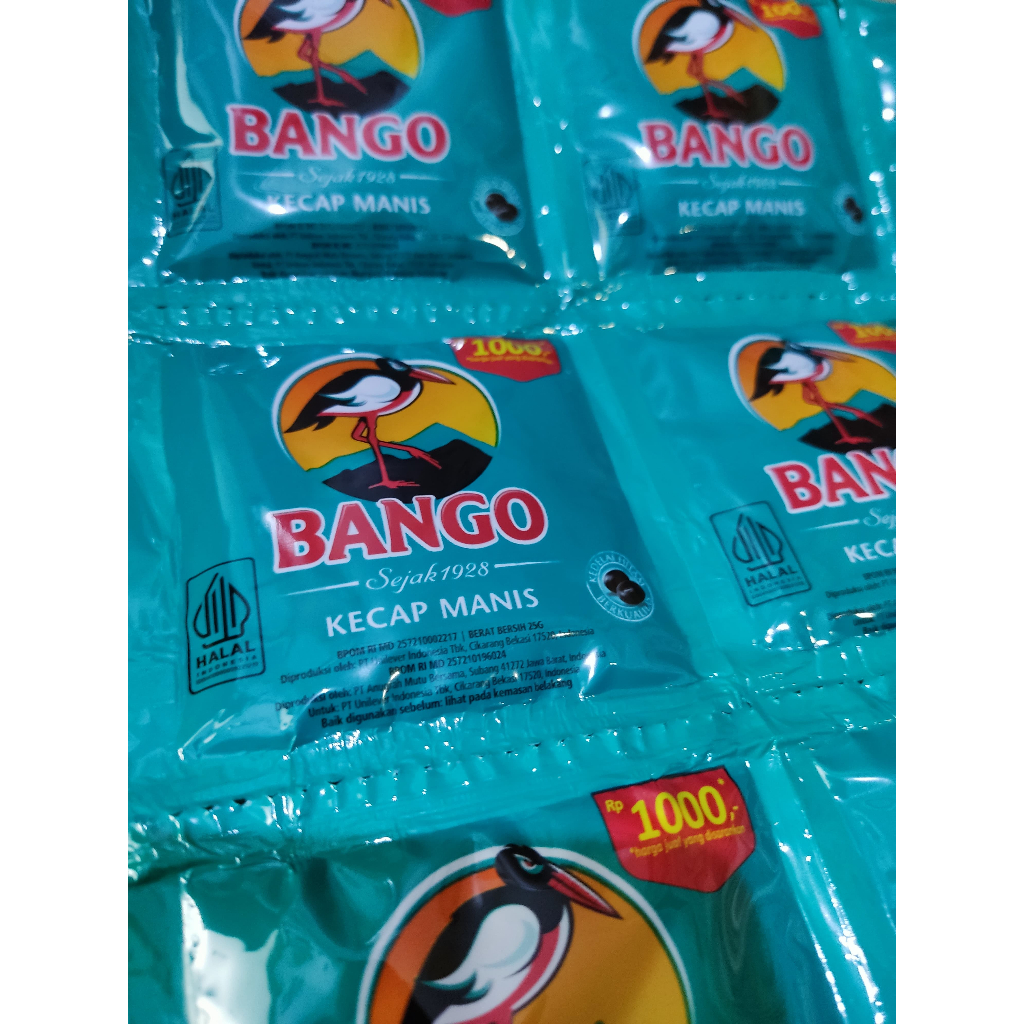 

Kecap Bango RENTENG 12sachet