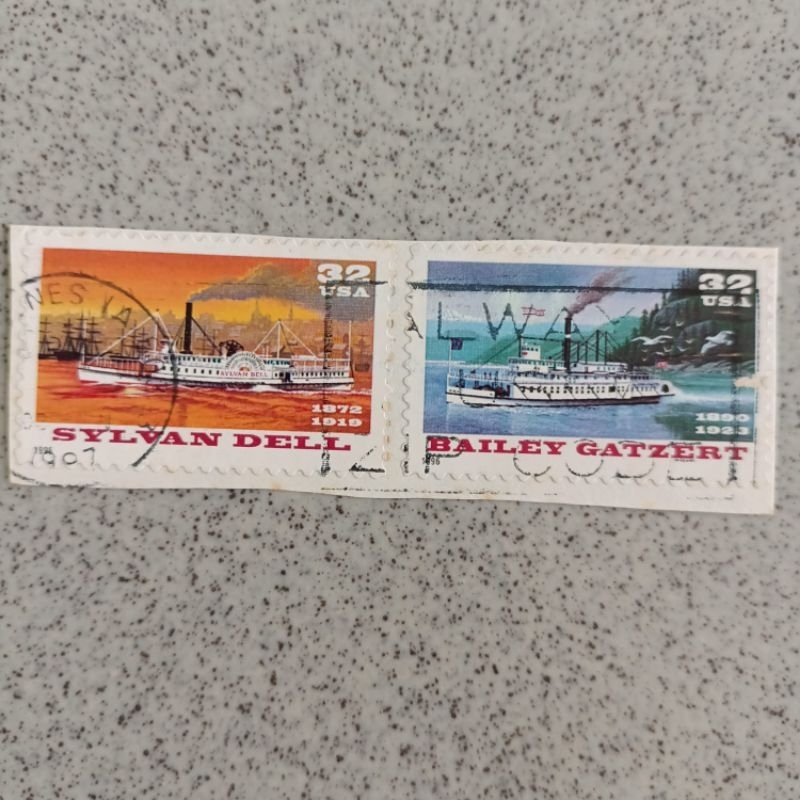 

perangko used USA Sylvan Dell Bailey Gatzert 32