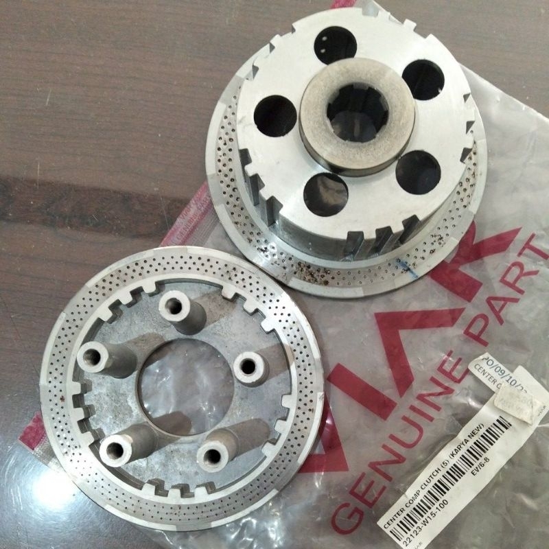 Rumah Kopling set Viar Karya NEW untuk kampas kopling 7pcs roda3 150cc 200cc 300cc ORIGINAL VIAR