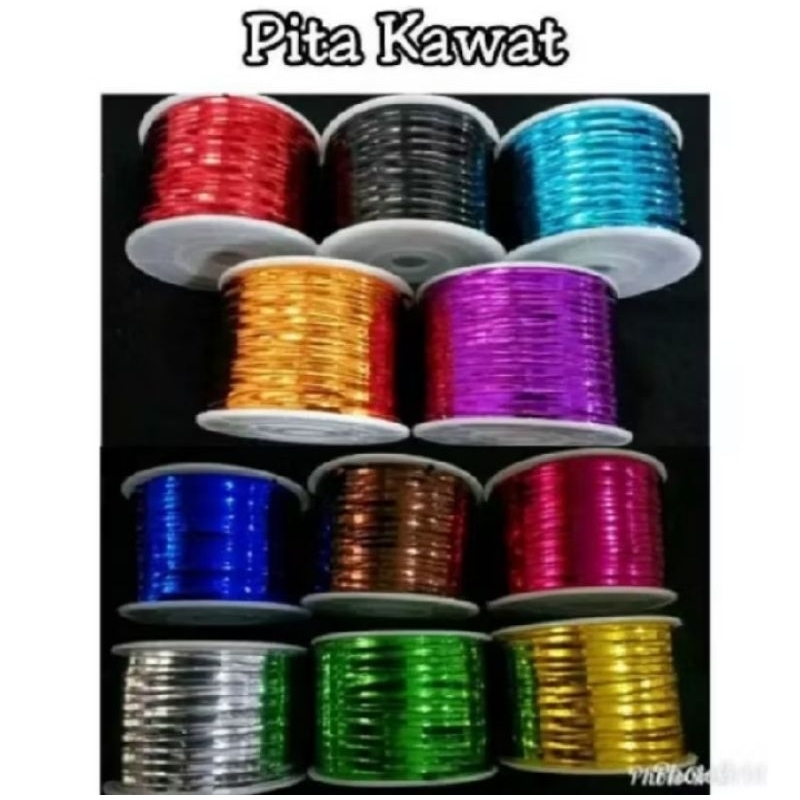 

Pita Kawat Suvenir GROSIR 100 Gulung