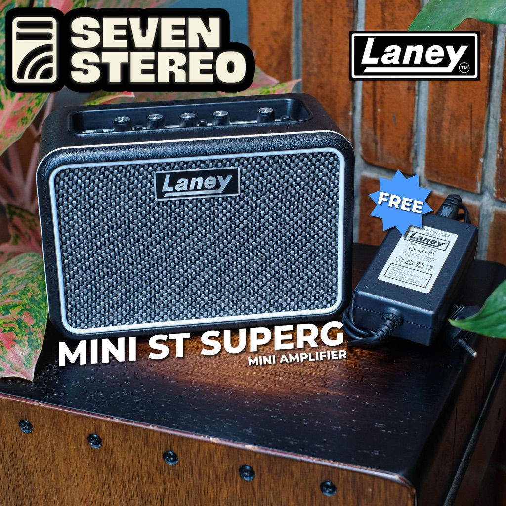 LANEY MINI ST SUPERG SUPERGROUP BATTERY POWERED GUITAR