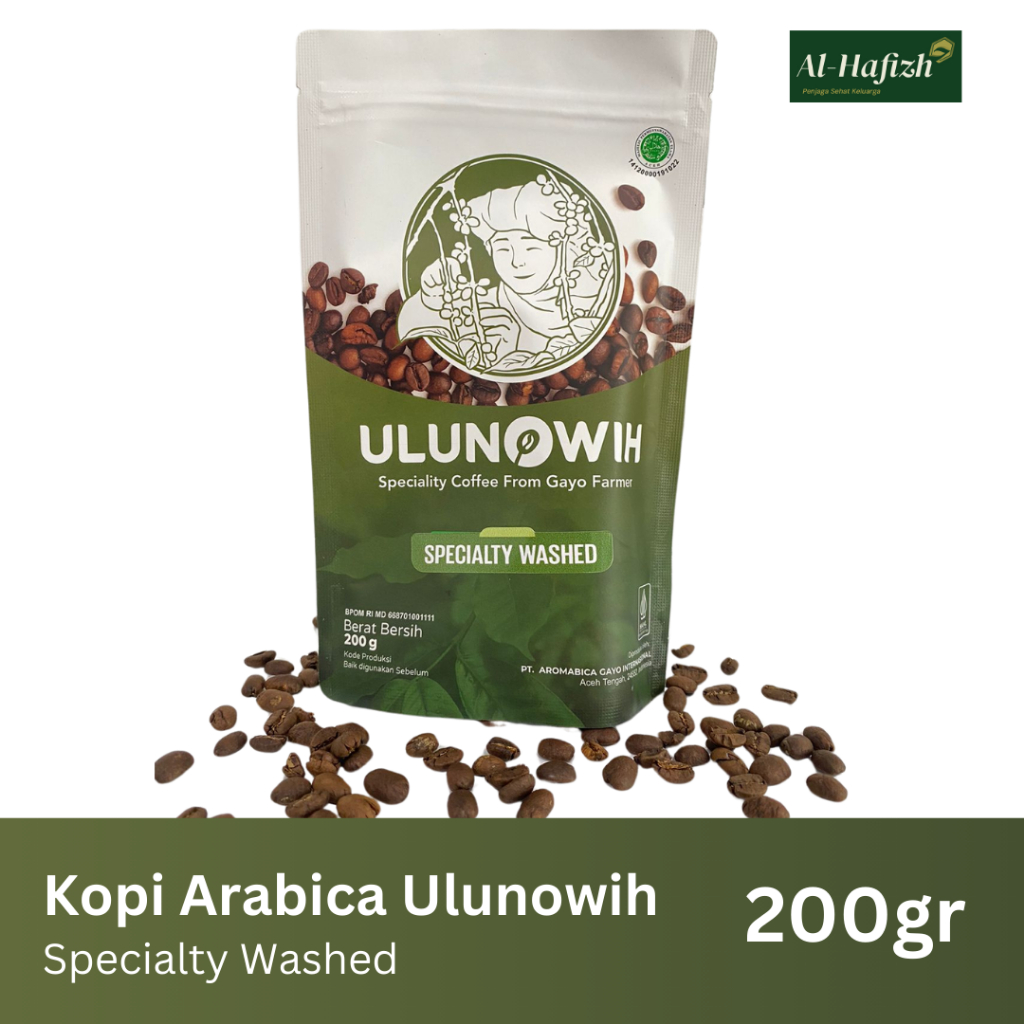 

Kopi Arabika Gayo Specialty Washed Ulunowih - Ground Bubuk - 200 gr