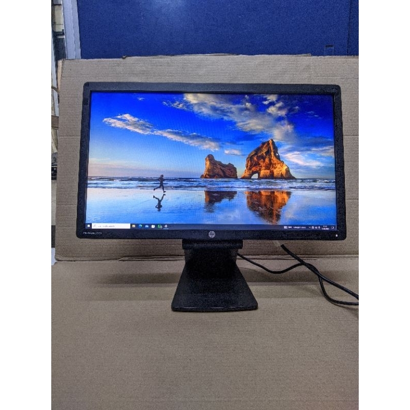 Monitor LED hp 23-inch  EliteDisplay E231 full hd bisa di putar