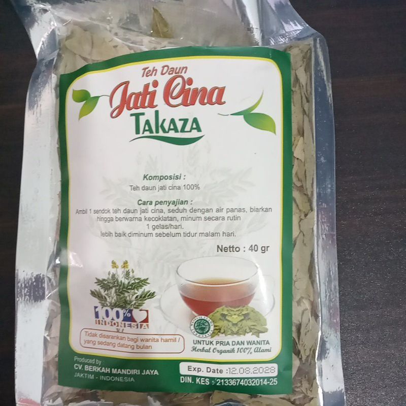 

Teh seduh jati cina Takaza herbal