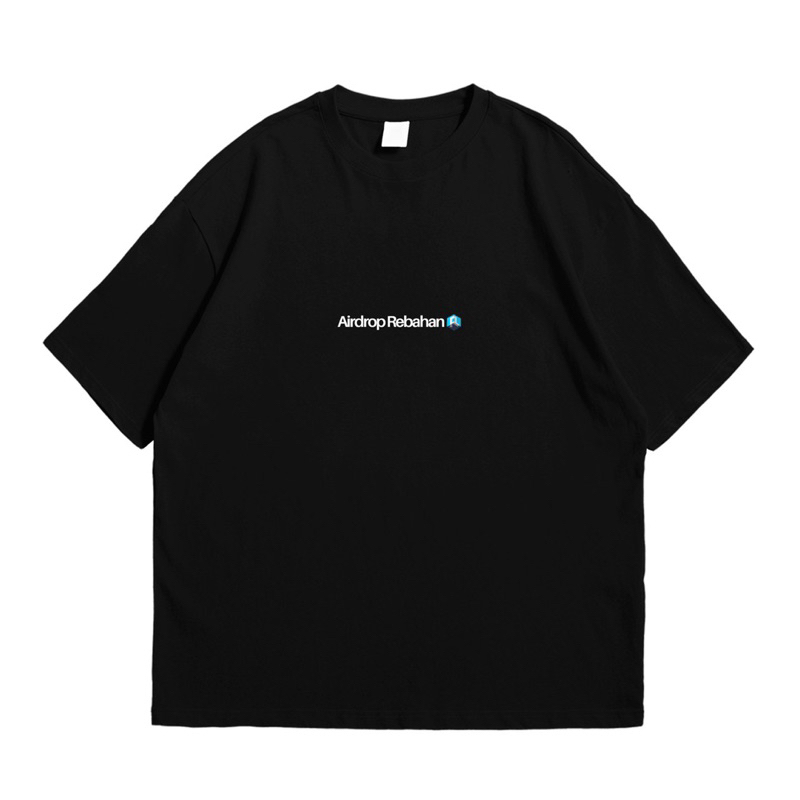 Baju kaos Oversize Airdrop Rebahan Vol 1