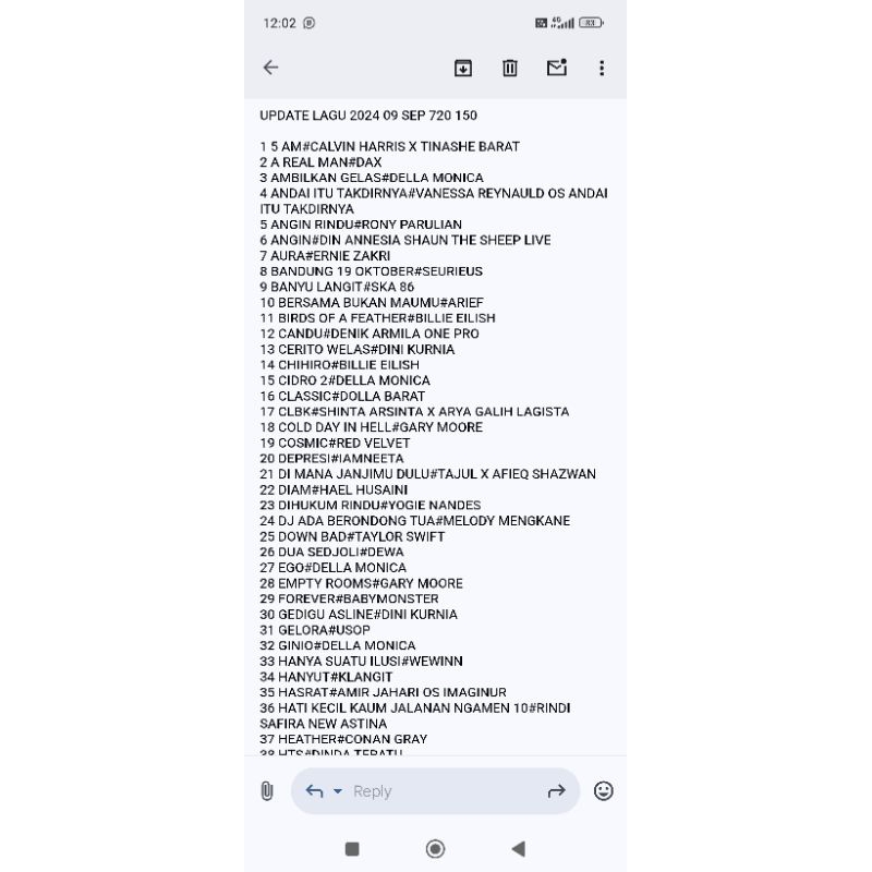 Update Lagu Karaoke September 2024 1 720P MP4