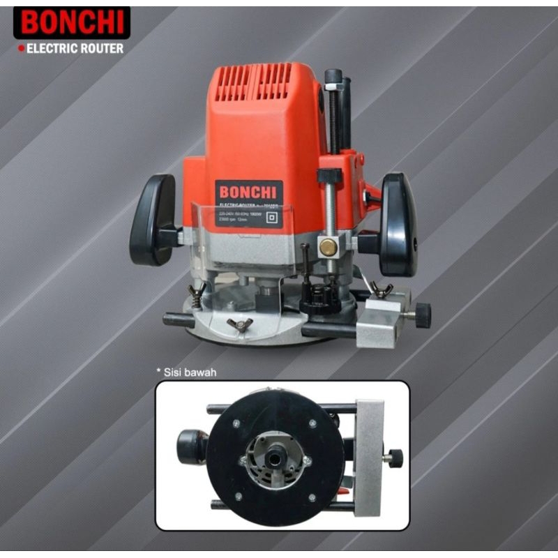 MESIN PROFIL BESAR/MESIN ROUTER PROFiL KAYU TRIMMER BONCHI 12MM TU2T