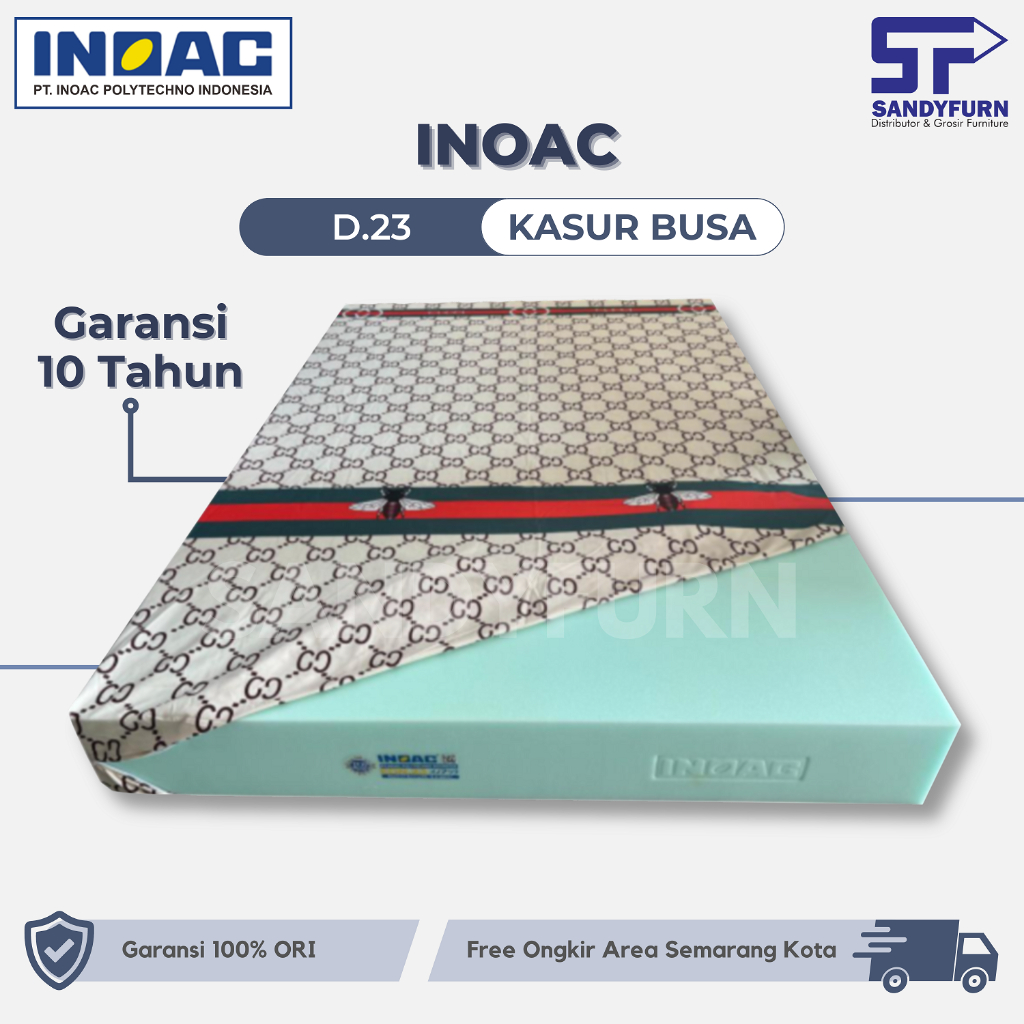 INOAC - Kasur Busa - D.23 - Garansi 15 Tahun (Khusus Pengiriman Luar Semarang)