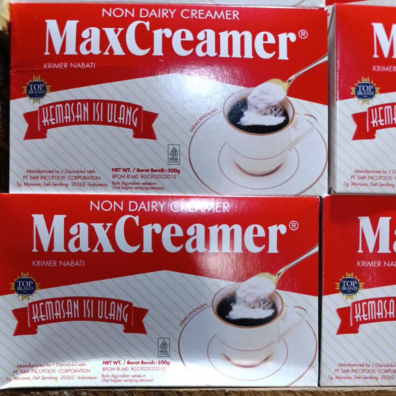 

max creamer 500 gram