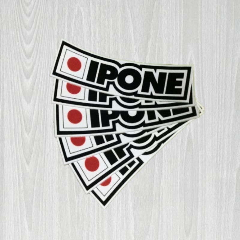 stiker ipone/sticker logo ipone