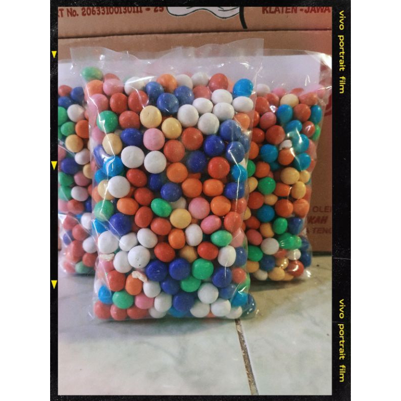 

PERMEN BISKUIT WARNA / PERMEN TELOR CICAK 250 GR