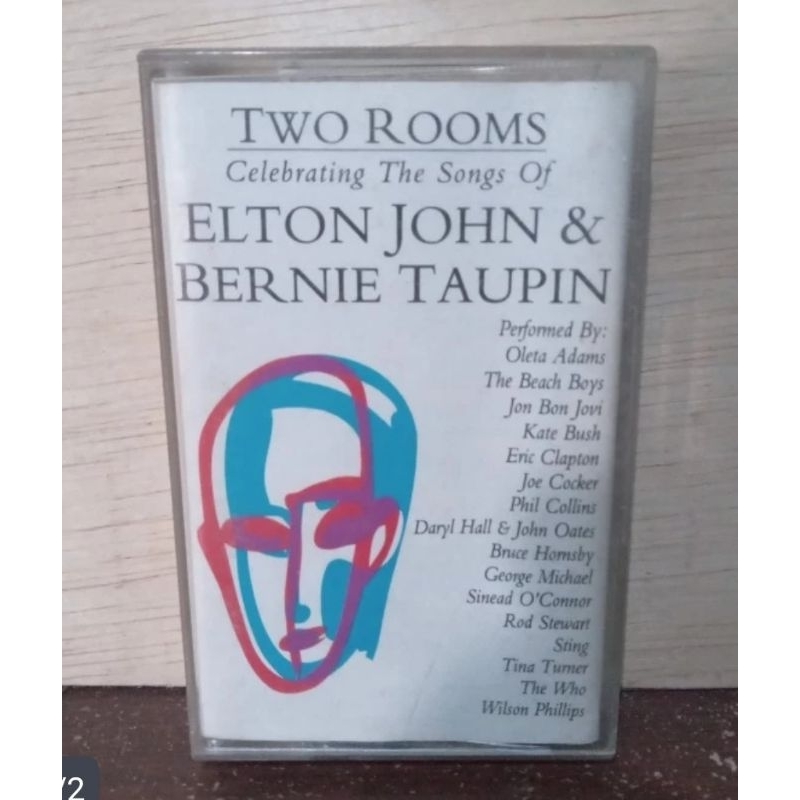 Kaset Pita Elton John & Bernie Taupin - Two Rooms