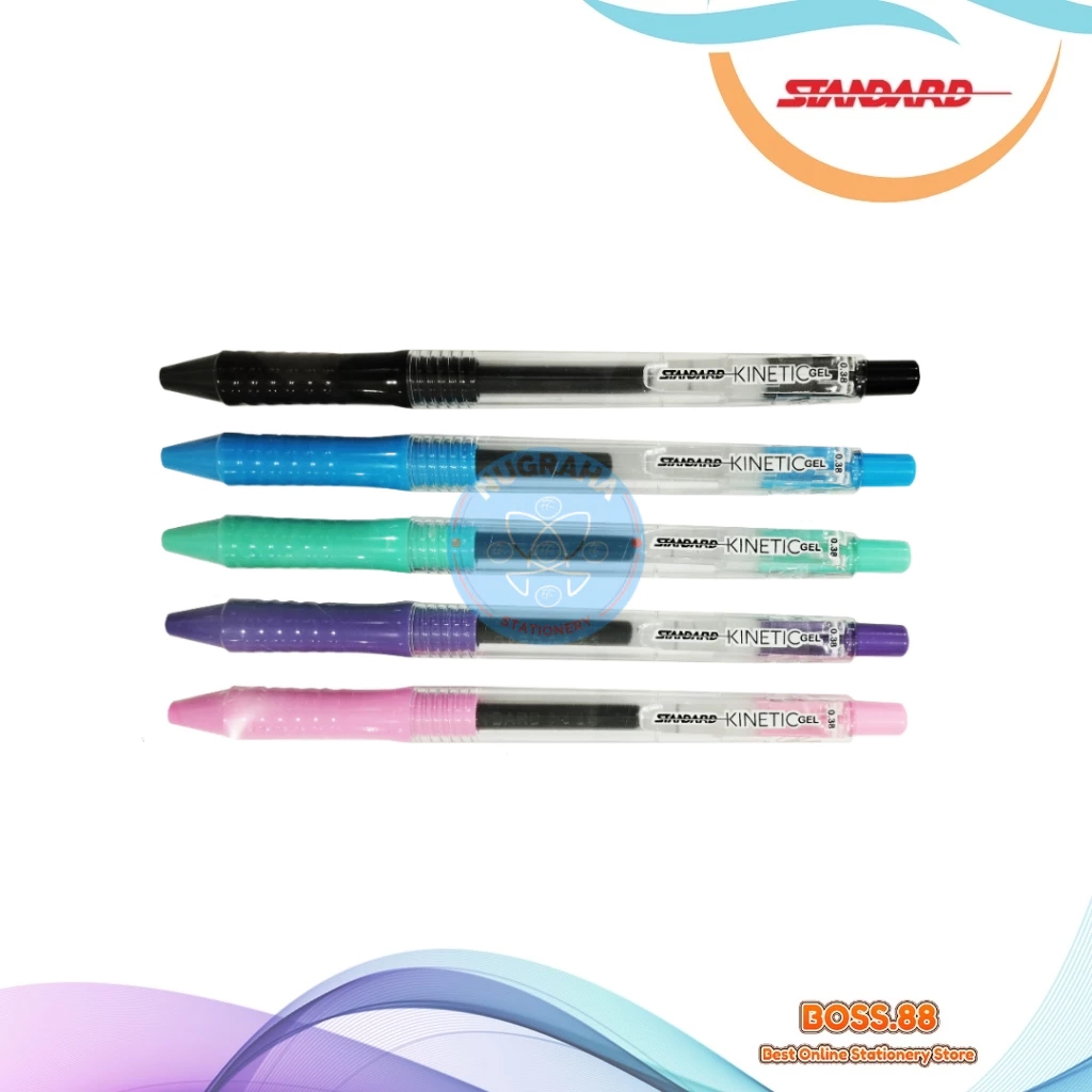 

GEL PEN / PULPEN GEL STANDARD KINETIC (1 PCS)
