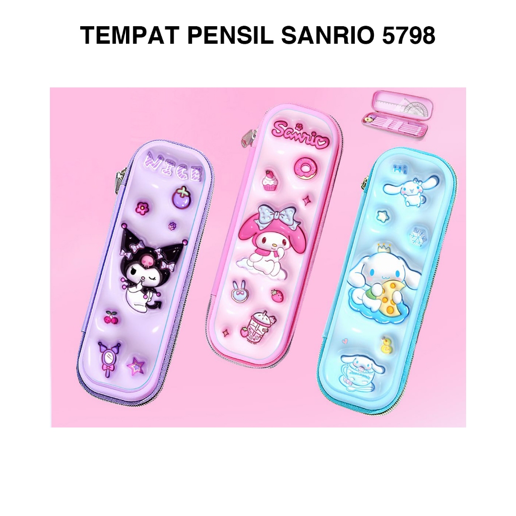 

Tempat Pensil Anak 5798 Hardcase Pencil Case Kecil