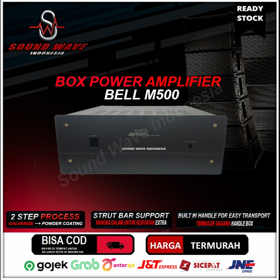 BOX POWER AMPLIFIER BELL M500