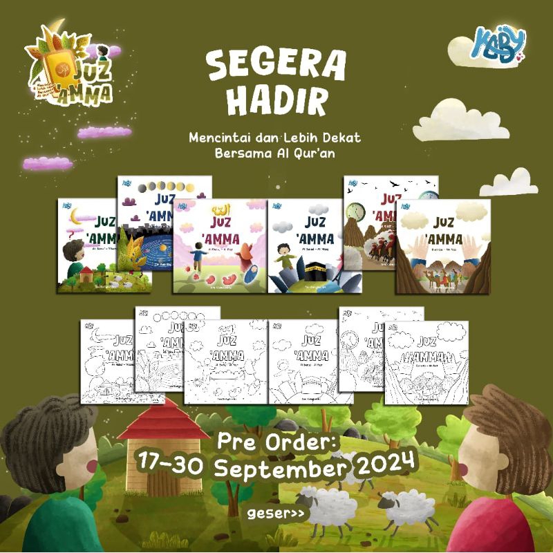 [READY] Buku Juz 'Amma : Murojaah Set & Kitabah Set by Kaby Books